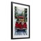 Stupell Industries Golden Pups Christmas Truck Framed Print Under Glass, design by Petal Prints Design
